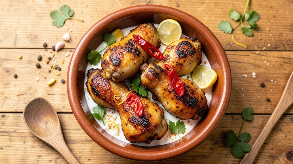 African Fried Chicken Recipe: Spiced Yogurt Marinate for Crispy-Golden Skin