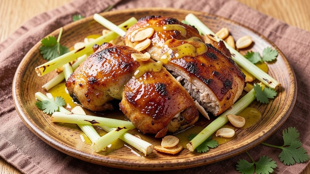 Baked Lemongrass Chicken Recipe: Fragrant Zest with Juicy, Tender Meat