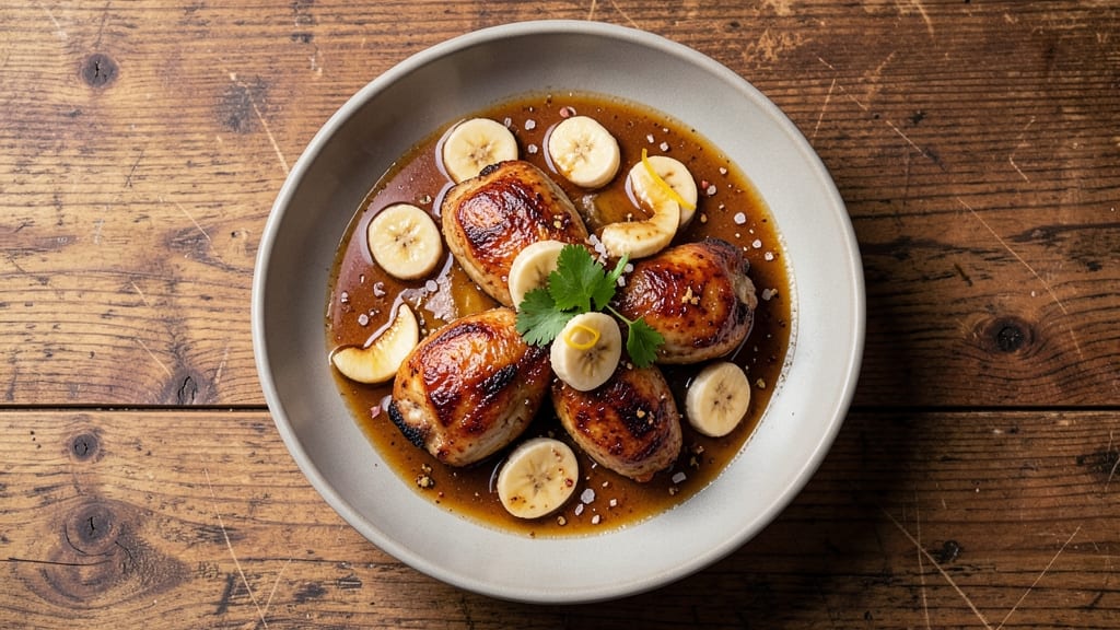Baked Banana Chicken Recipe: Sweet-Caramelized Crust With Juicy Centers