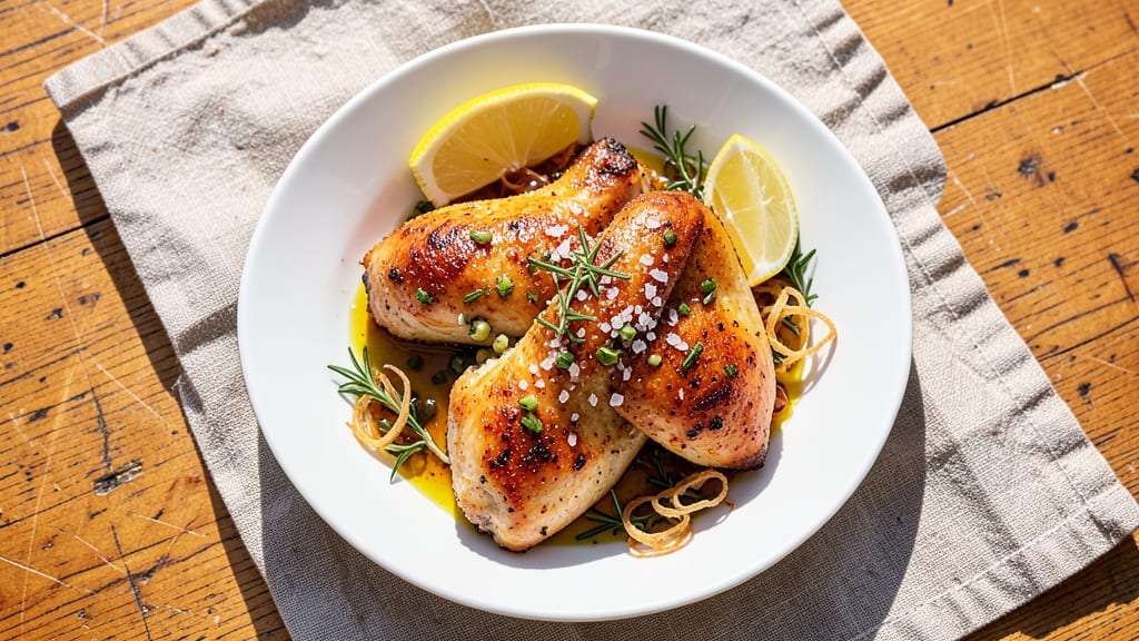 Lawry's Lemon Pepper Marinade Chicken Recipe: Zesty Crispy Skin and Juicy Meat