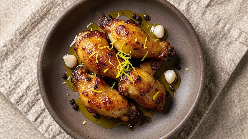 No-Carb Chicken Wings Recipe: Crispy Zero-Guilt Bites in 25 Minutes
