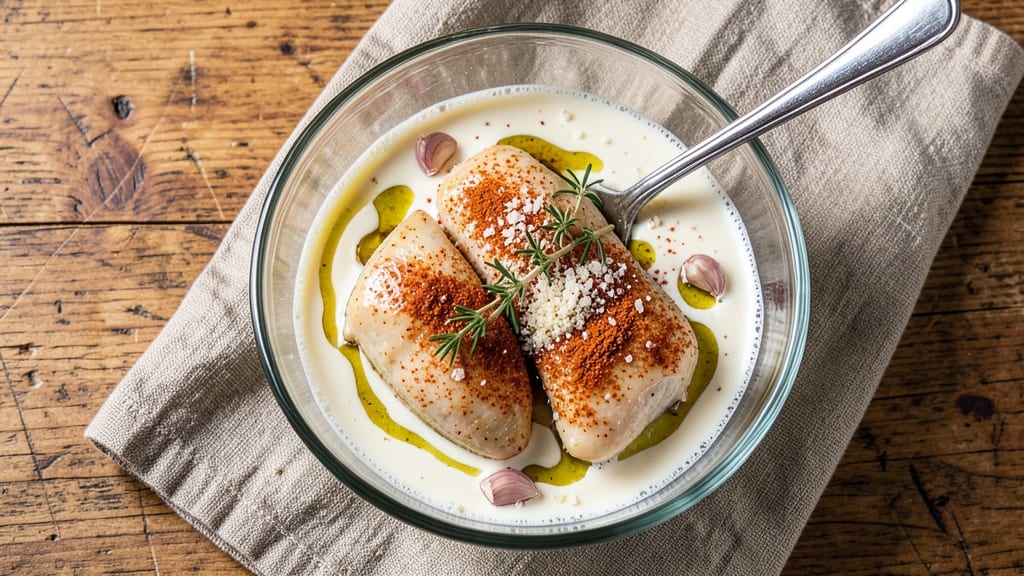 Popeyes-Style Chicken Marinade Recipe: Buttery Garlic and Herb Secret to Crispy Skin